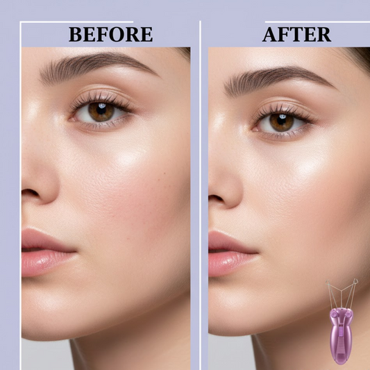 Electric Facial Hair Remover Machine (1 Set)