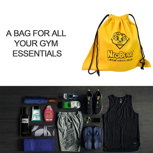 Gym and travel yellow bag