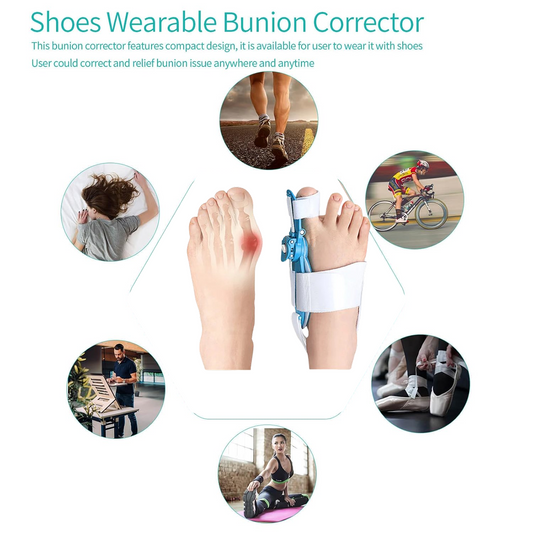 Bunion corrector for leg