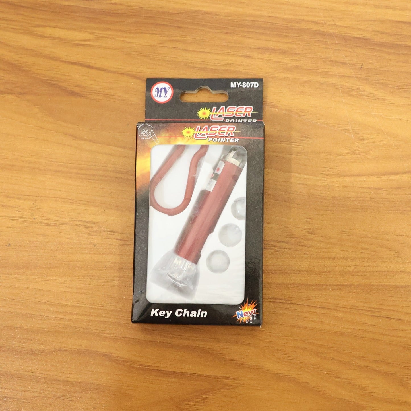 4 in1 Laser Light, LED Flashlight + Torch Keychain + Laser Pointer