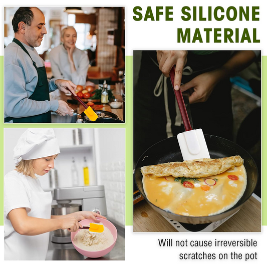 Silicone Cooking Spatula for Baking (1 Pc / 18 Cm)