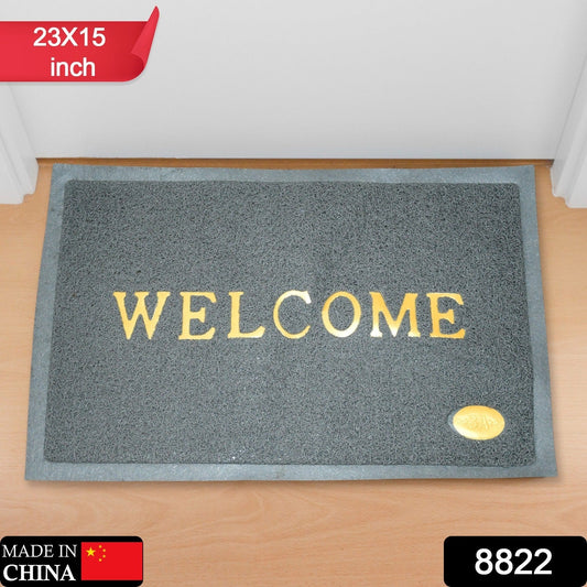 Welcome Door Mat for Home Entrance Outdoor Mat For Bedroom, Living Room (23x15 Inch)