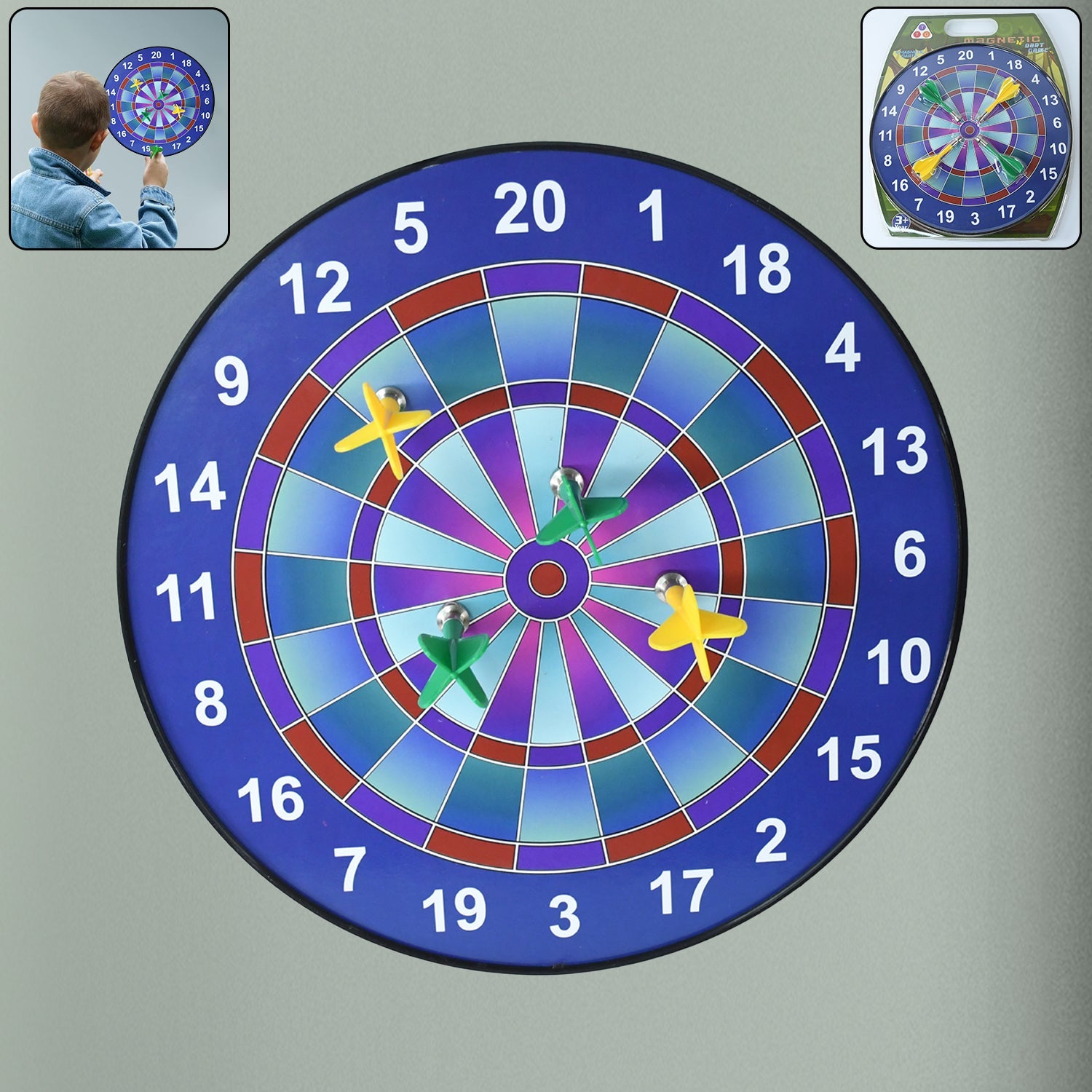 SafeHit Magnetic Dart Game