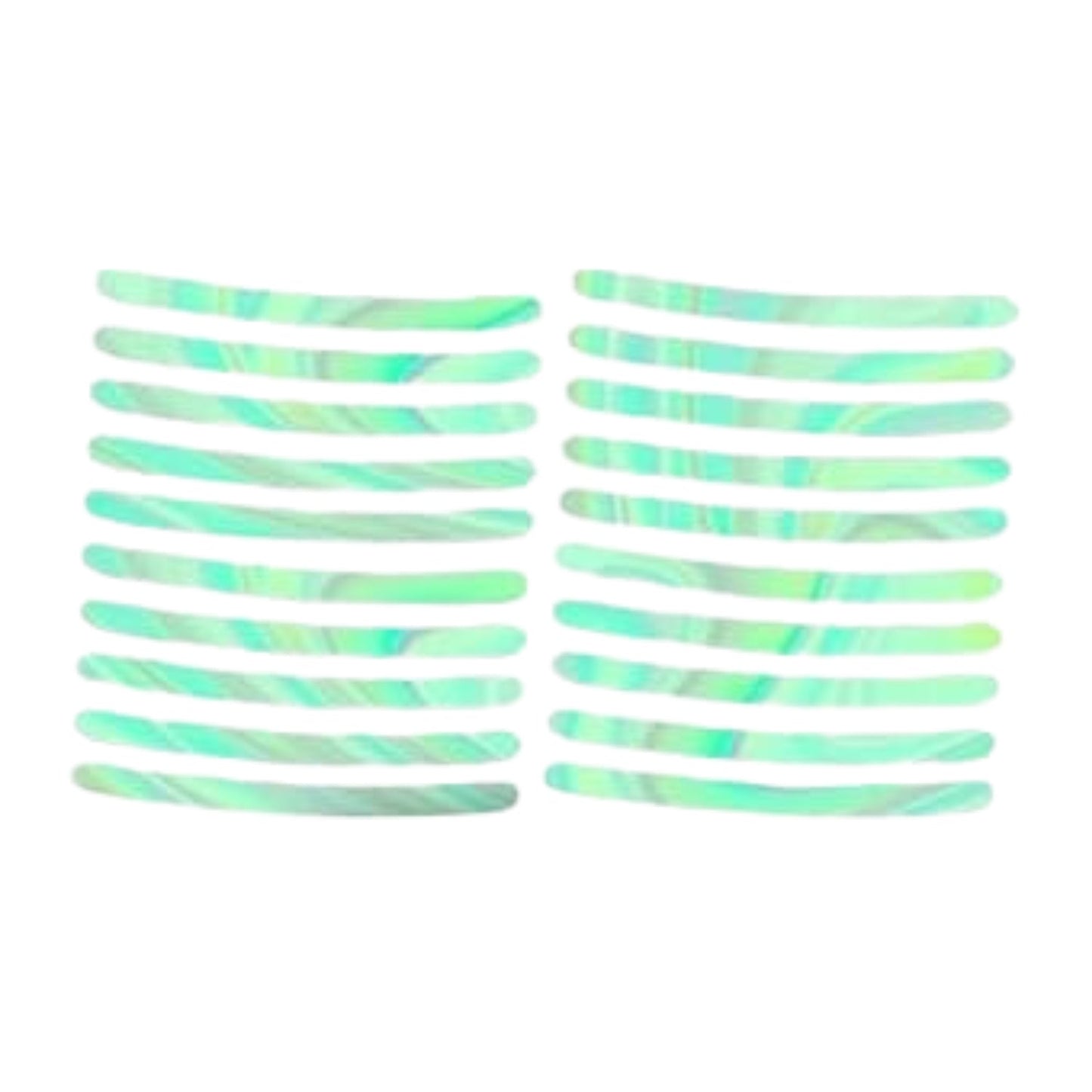 Car Wheel Hub Reflective Car Stickers, Night Warning (20 Pcs Set/ Multicolored)