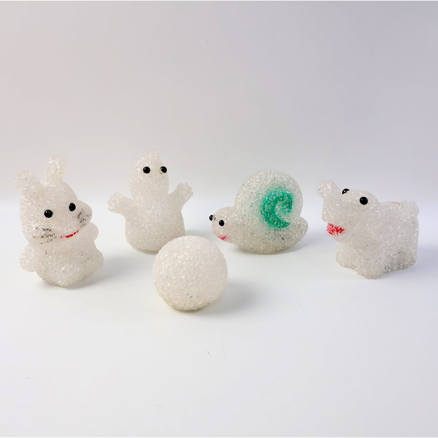 Christmas MULTI SHAPE SMALL LIGHT LAMPS LED SHAPE CRYSTAL  CHRISTMAS NIGHT LIGHT LAMP (6 PC SET)