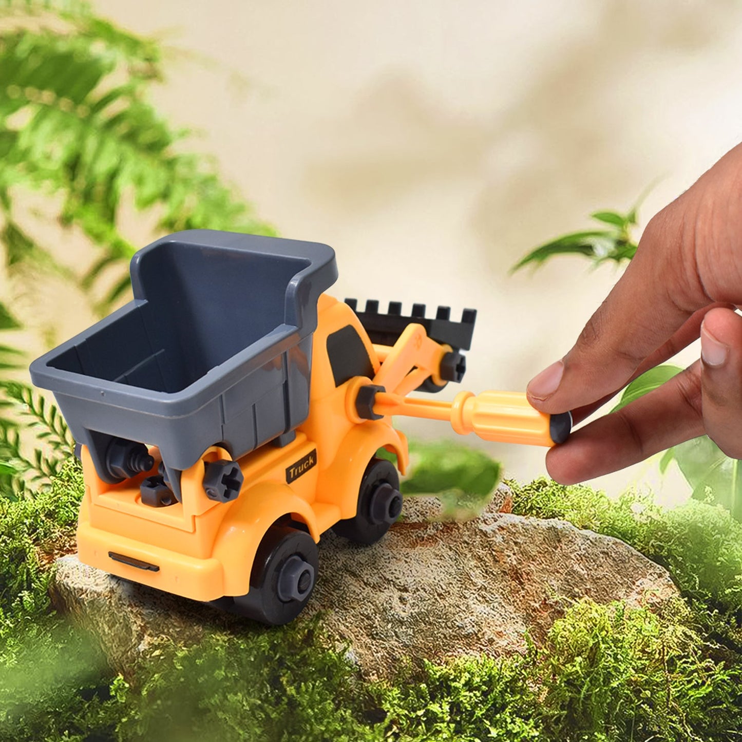 Engineering Vehicles Nut Assembly Toy (2 Pc Set)