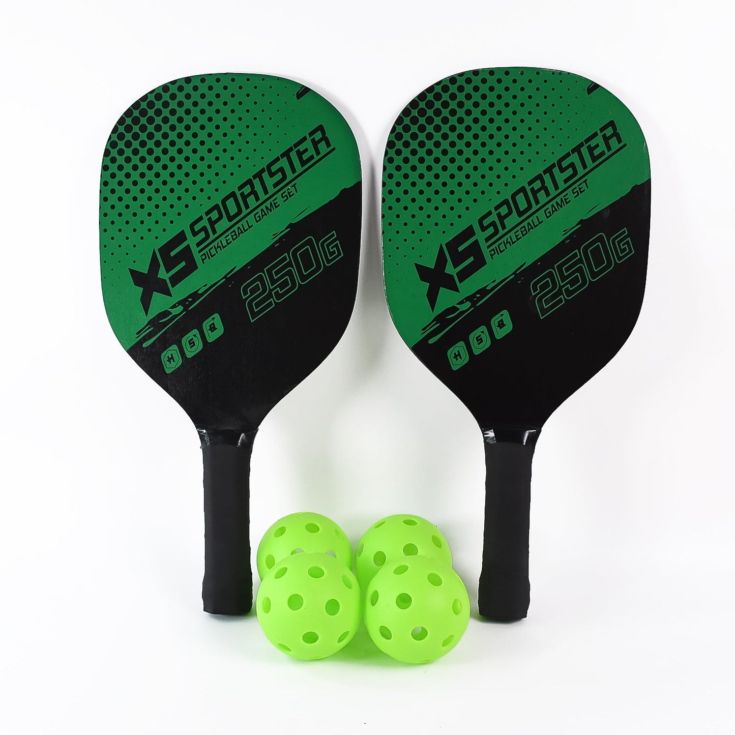 Konex Professional Outdoor Pickleball Paddle and Ball (1 Set)