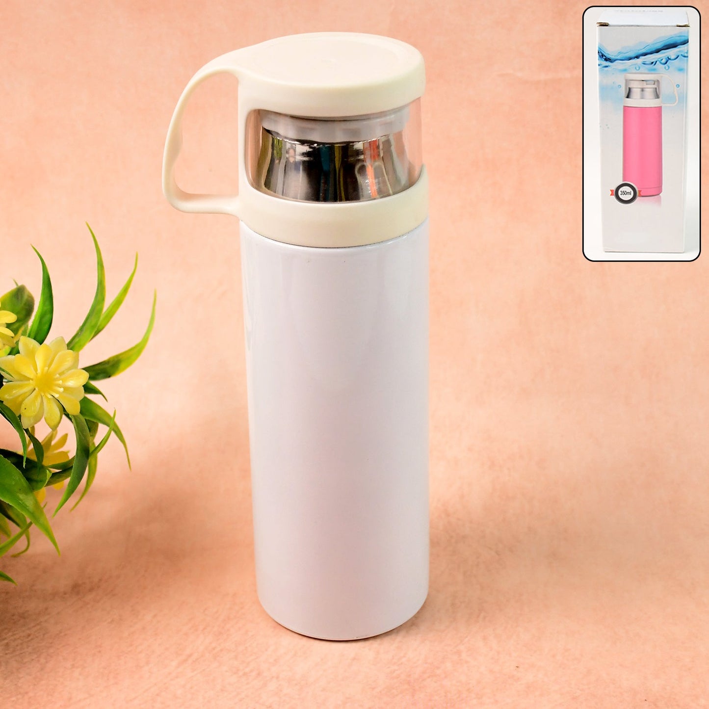 Stainless Steel Water Vacuum Bottle (350 ML)