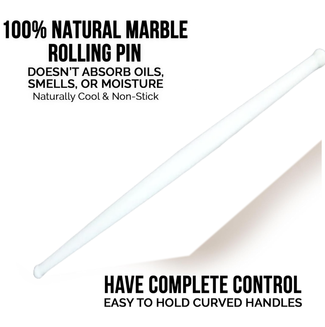 White Plastic Rolling Belan for Chapati Making