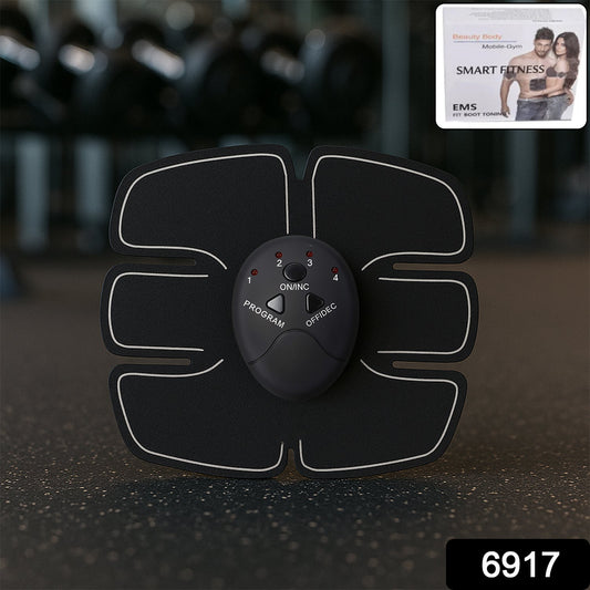 Wireless 6-Pack Abs Stimulator – Rechargeable Muscle Exerciser & Massager